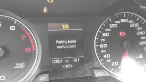 Audi Parking Brake Malfunction Fix