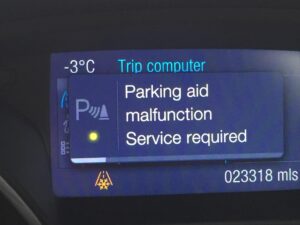 parking aid fault ford focus